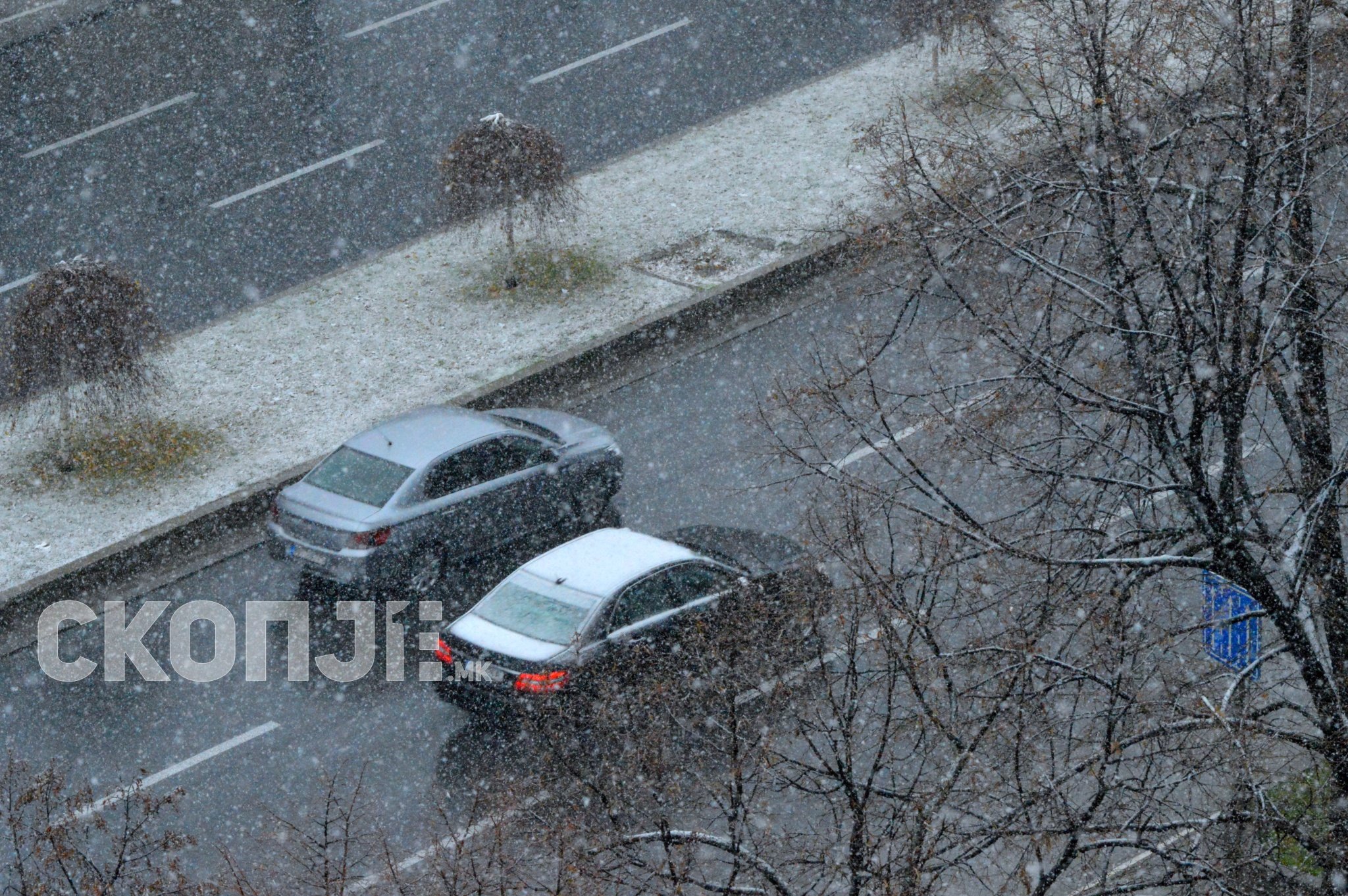sneg-partizanska-koli-skopje-2022