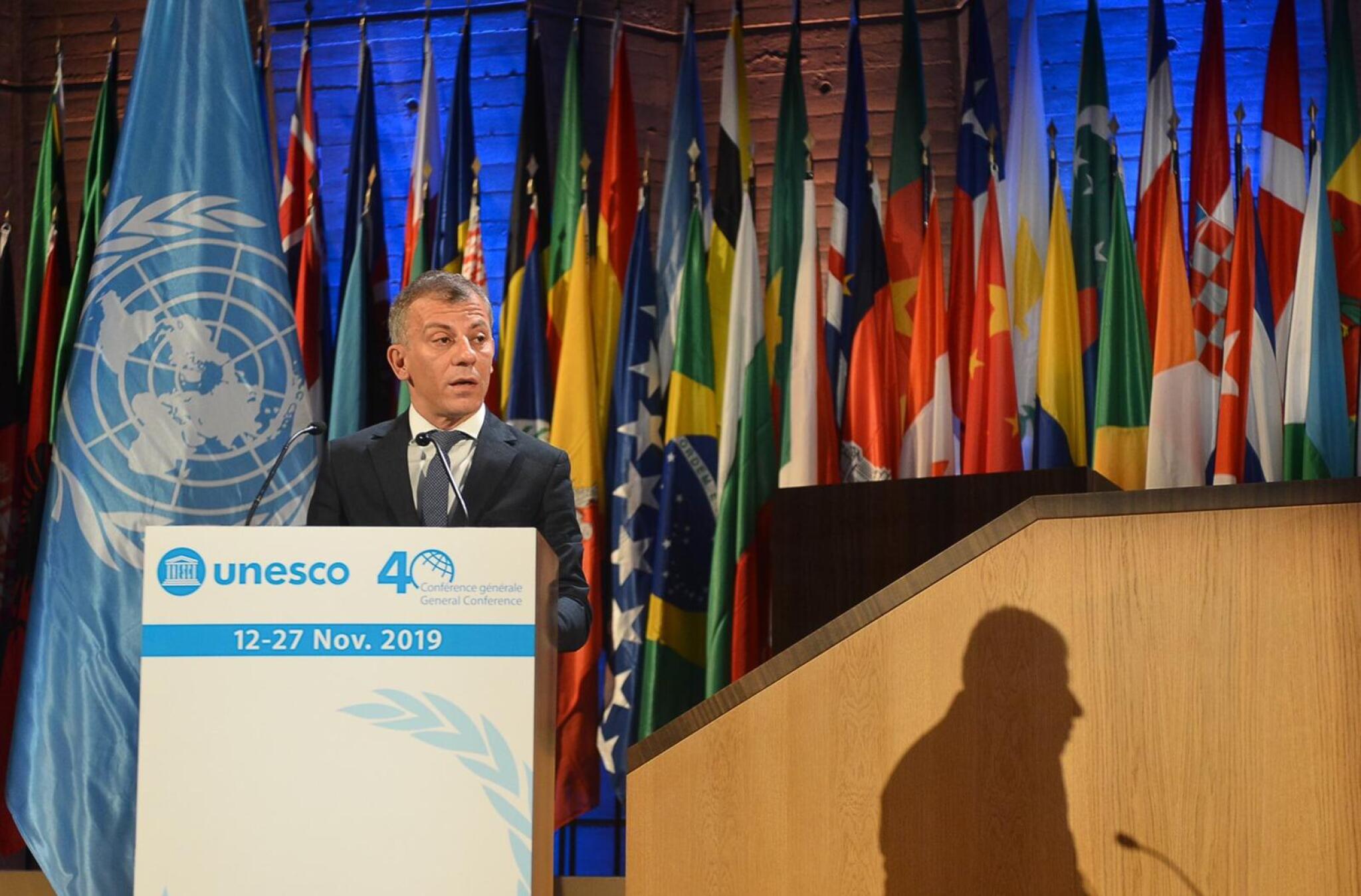 16112019_Ministerot-Edmond-Ademi_UNESKO_1