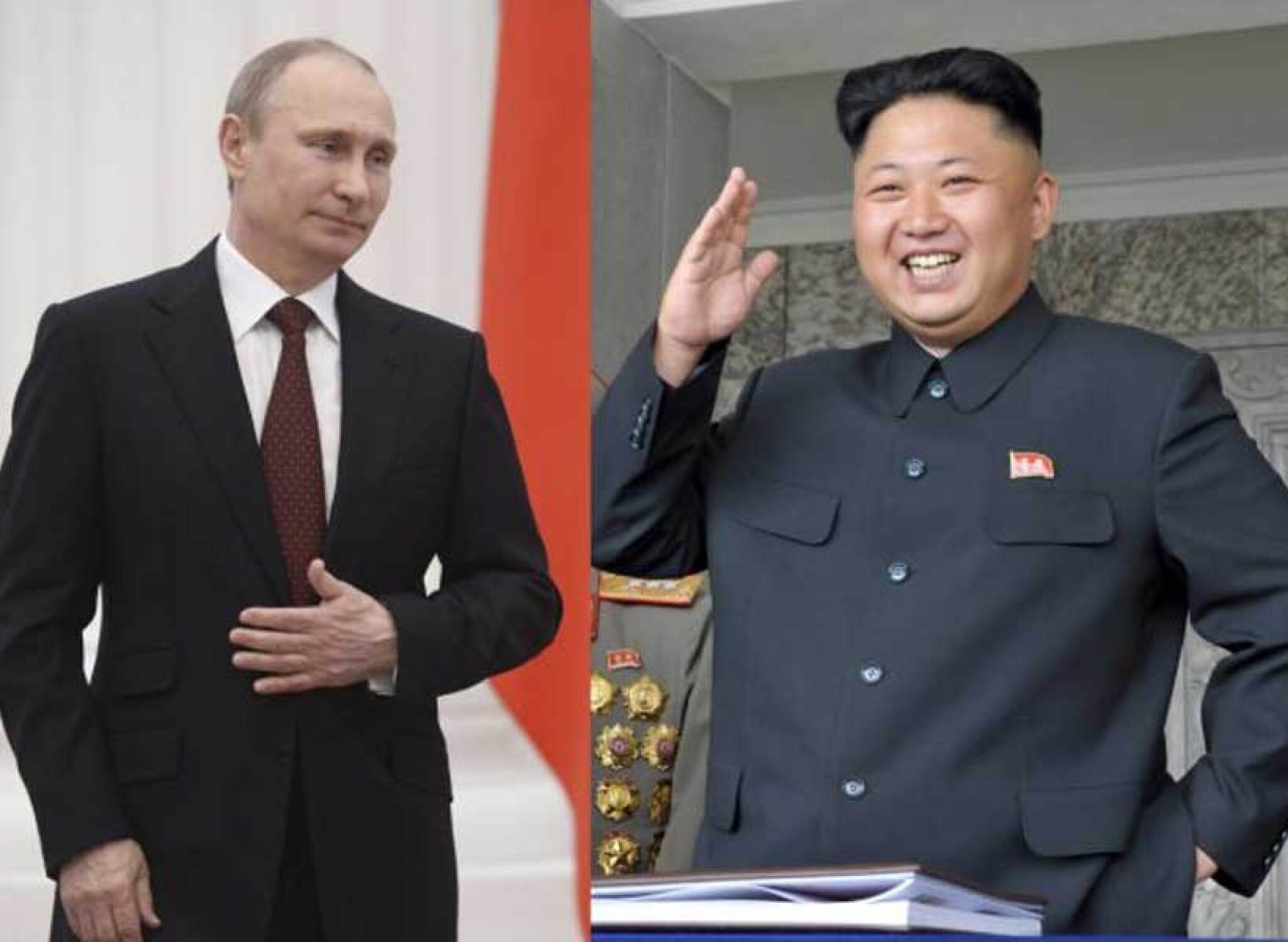 Putin-Kim-Jong-Un
