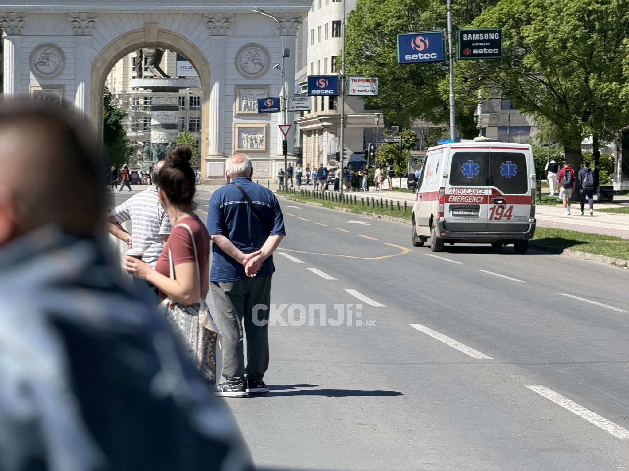 Известен и обвинител: Мотоциклист заврши на Клинички со тешки повреди по сообраќајна несреќа во Кисела Вода