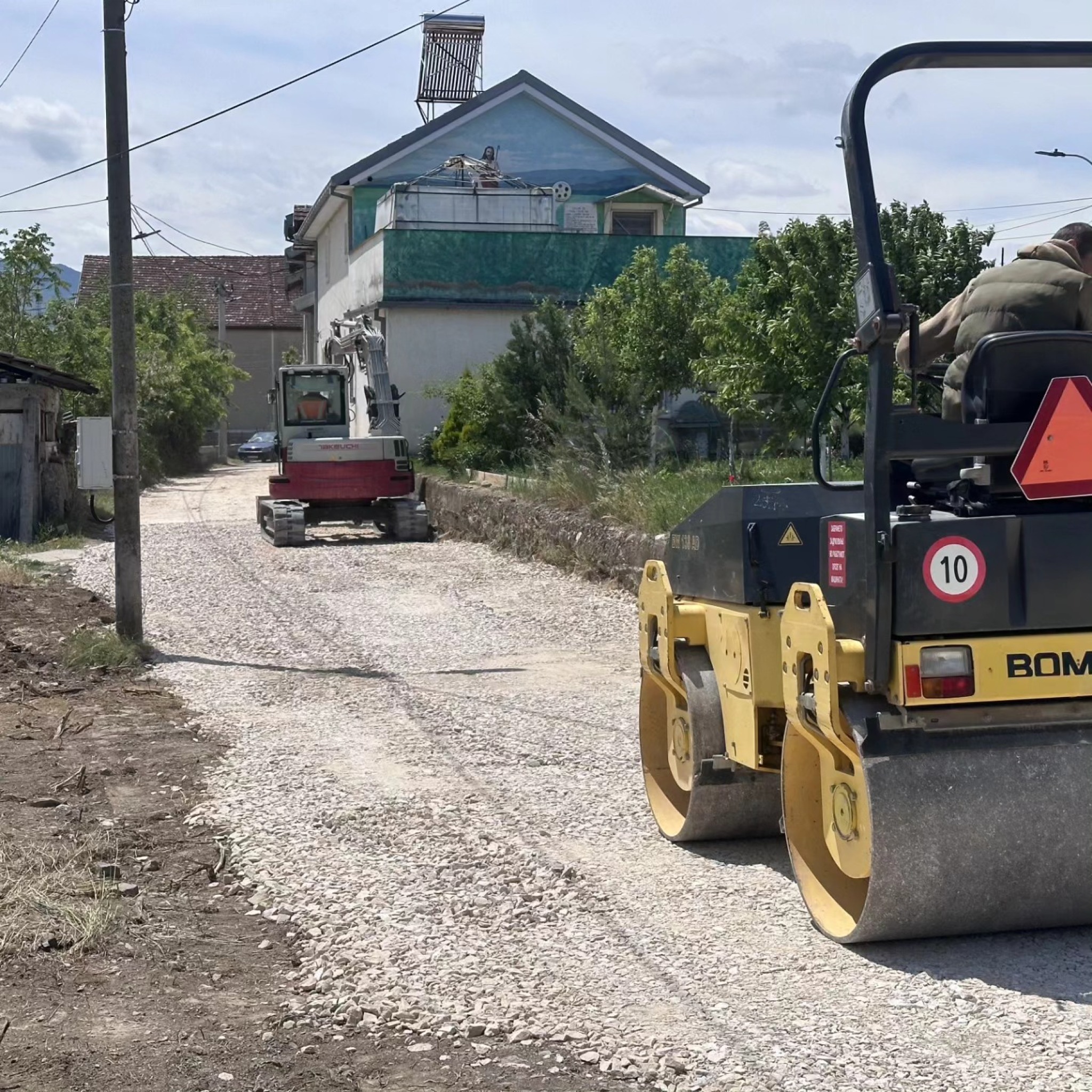 Во Ѓорче Петров се градат седум нови приклучни улици