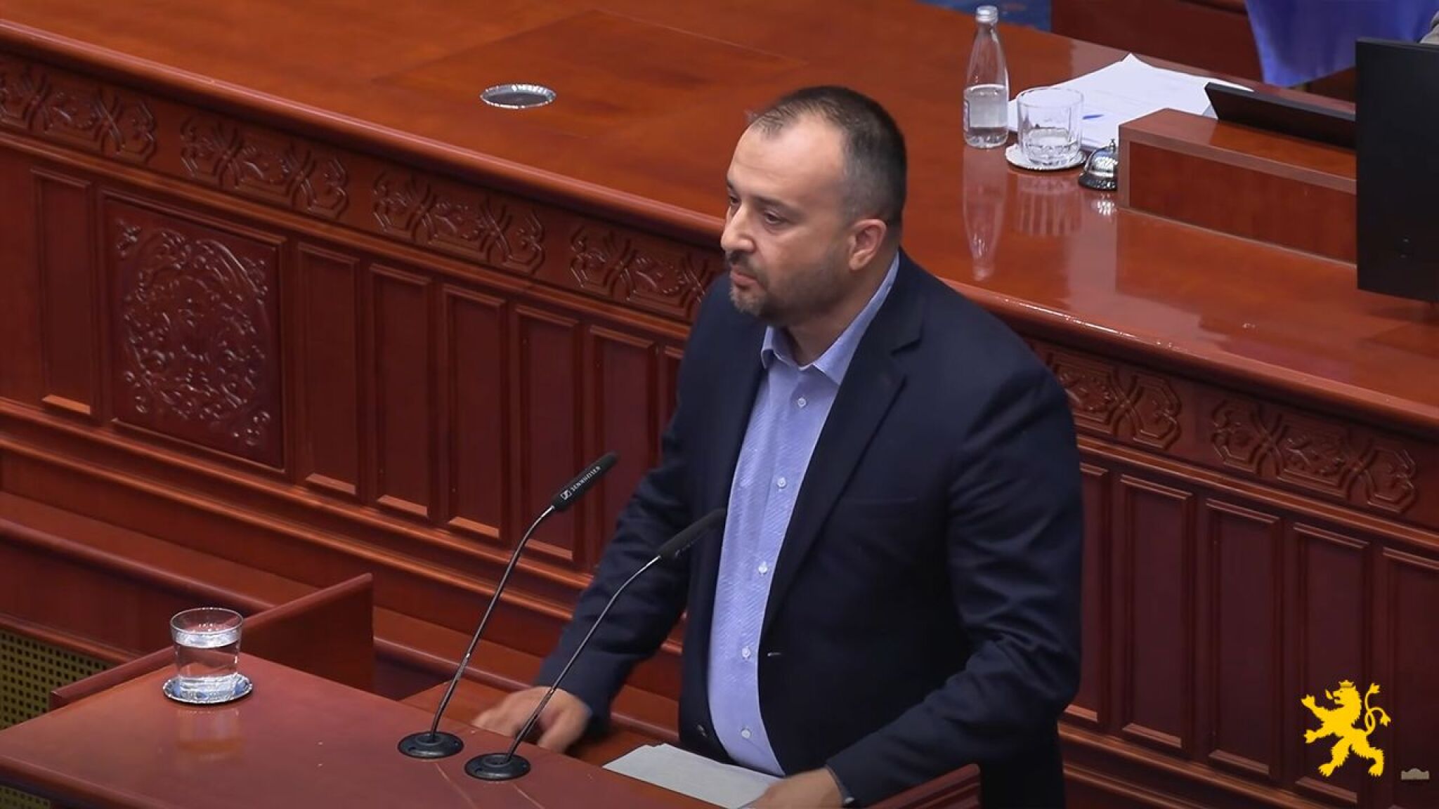 Лефков до Бочварски: На интерпелацијата сакате да наметнете амнестија за вашата неработа, а сте се потпишале сите поранешни министри од владата на СДС