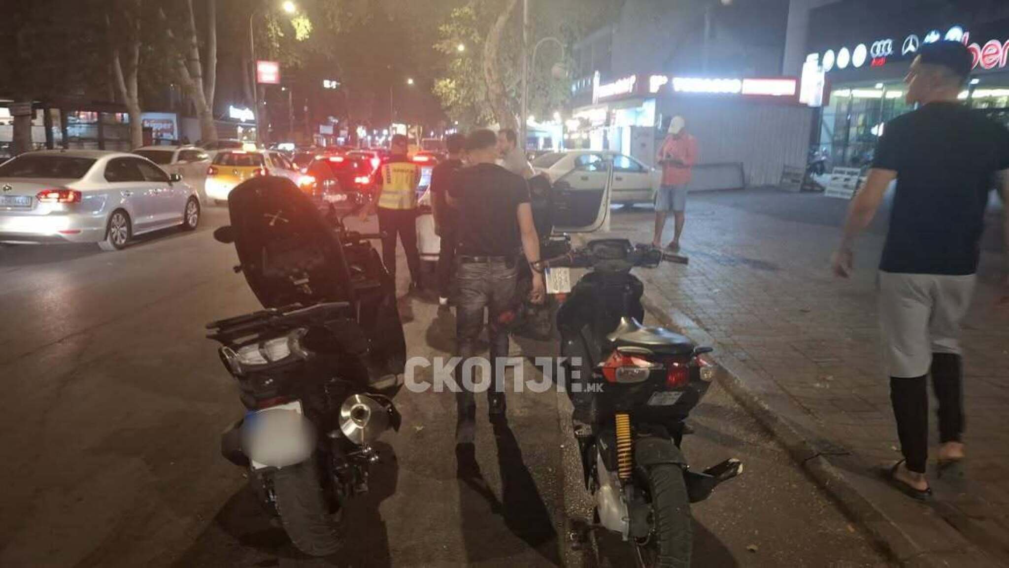 Шест уапсени, 262 казнети: голема акција на МВР низ Скопје, се ловеа мотоциклисти