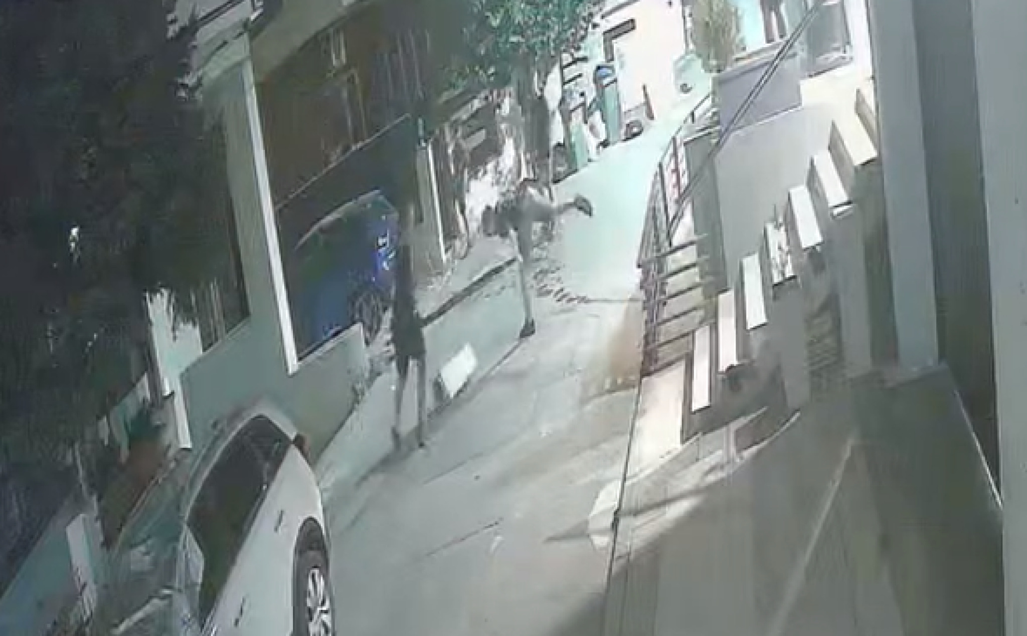 (Видео) Нов вандализам, овојпат во Карпош: деца снимени како уништуваат приватен имот