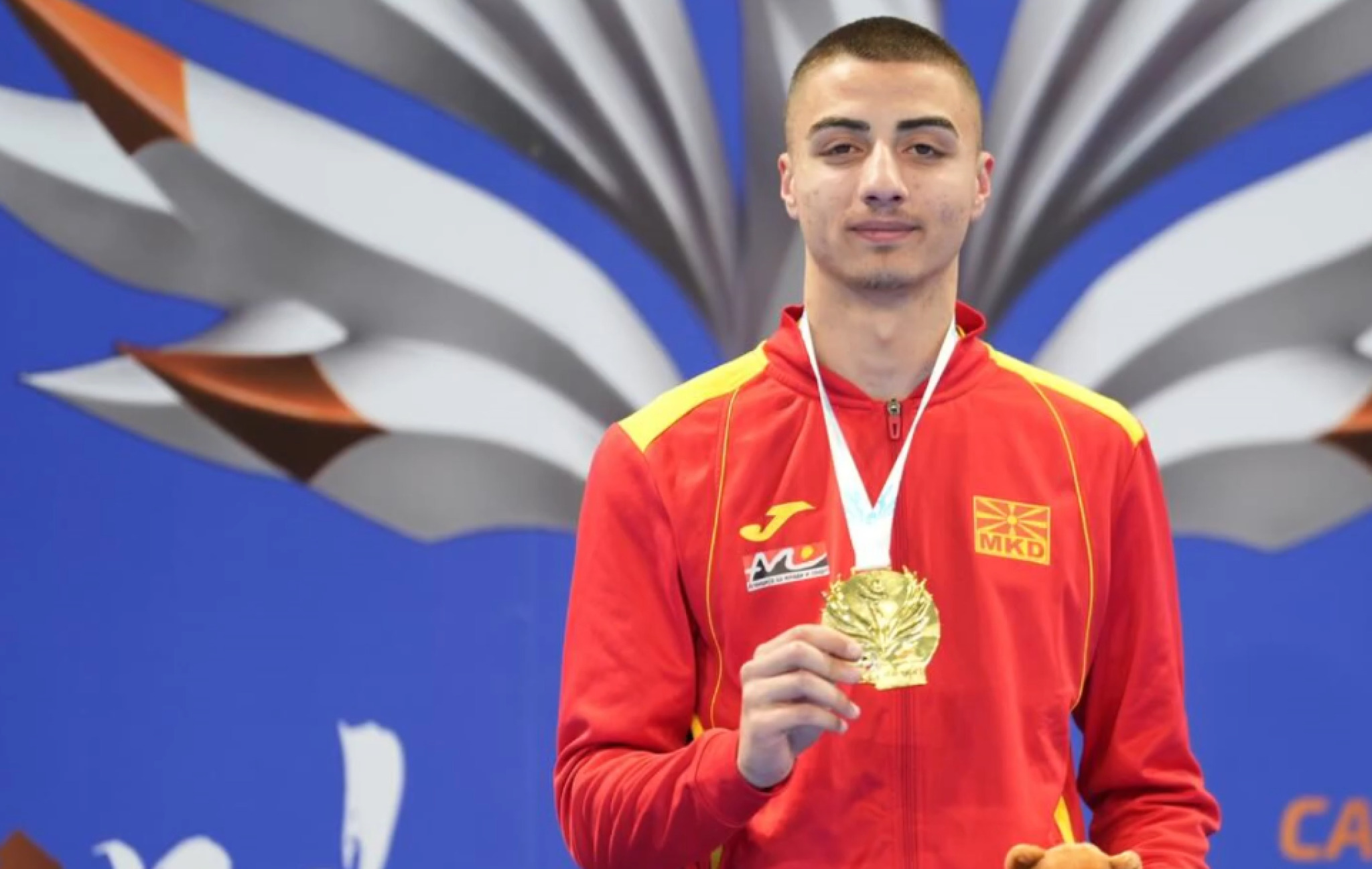 Македонската химна одекна во Таранто: Матеј Белистојаноски освои злато на Медитеранските игри