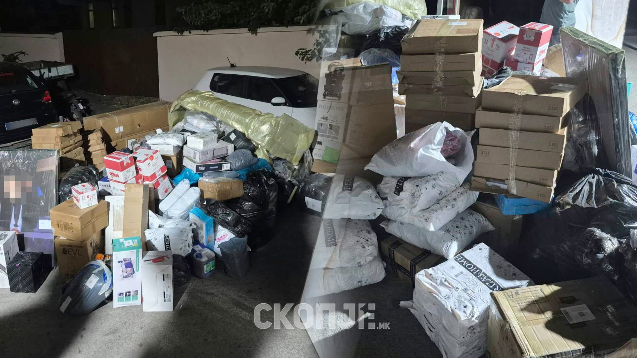 Запленети над 1.000 парчиња различна стока без документација, приведен кумановец